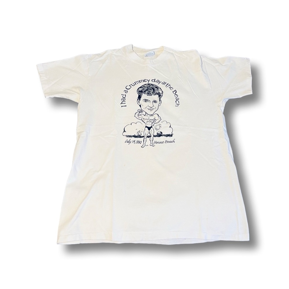 Vintage 90s Joe Crummey t-shirt, KFI radio